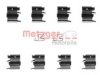 METZGER 109-1244 Accessory Kit, disc brake pads